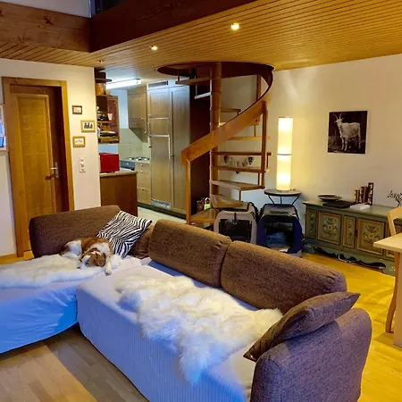Daire Chez-nous Appartement-fewo- Dusche Oder Bad- Wc 6-bettwohnung By Interhome Gstaad